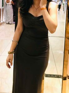 Elegant Black Maxi Dress