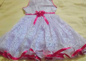 White Princess frock ☑️