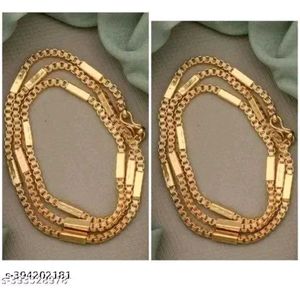 Golden Colour Simple Chain ☺🧡