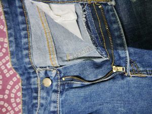 Distressed Denim Shorts