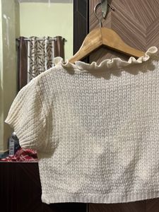 Cute Cropped Cardigan Top