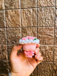 Crochet Pink Bouquet