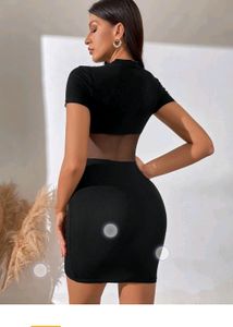 Black Mesh New Sealed Dress 😻🎊🎊🎁🎁