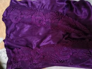 Free Size 2 Pic Unused New Purple Colour Nighty  S