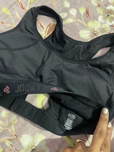 Jockey Black Sports Bra