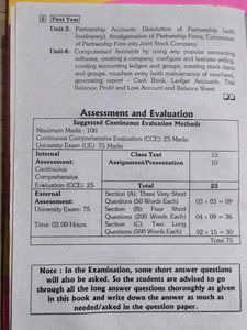 Financial Accounting - B.Com 1st Year