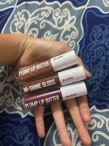 Zudio Lip Gloss & Butter Trio