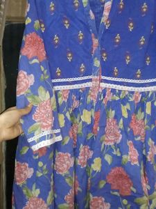 L Size Pure Cotton Short Kurta
