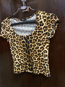 Leopard Print Top