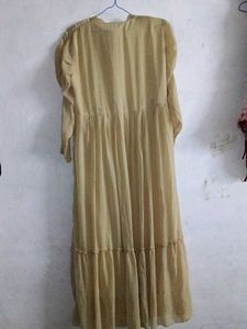 Elegant Sheer Maxi Dress