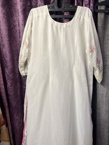 Elegant Embroidered Kurta Set Pant Not Available