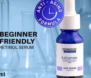 DERMDOC 0.1% Retinol Face Serum