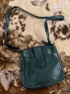 Dark Green Crossbody Bag