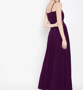 Elegant Purple Maxi Dress
