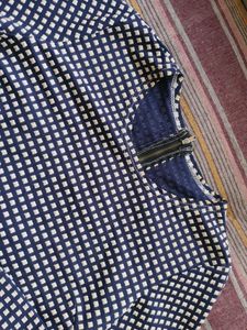 Checkered top for winter ❄️