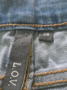 Distressed Denim Jeans