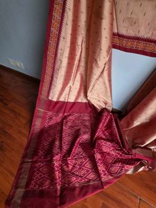 Pure Silk Ikat Saree Sari