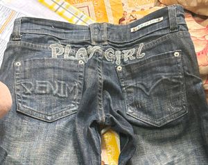 Playboy Straight Leg Jeans 💋⭐