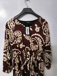 Mango New Beautiful Flower Print Maxi 👗
