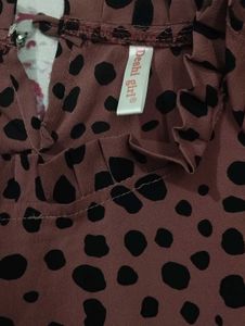 METRO-FASHION Top|Cute Mauve Coloured