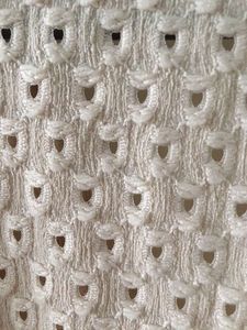 H&amp;M eyelet detail cream long sleeves