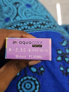 Aqua Colour Lens