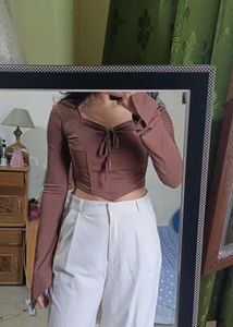 Pretty Brown Top