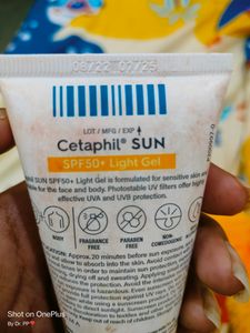 Cetaphil Sunscreen SPF 50+ For All Skin Type 50mL