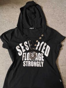 Japanese Horror Game Protagnist Inspired Punk Top