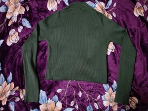 Olive High Neck