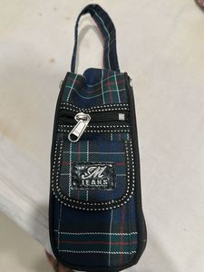M Jeans Plaid Pouch