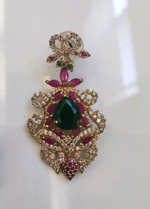 Elegant Emerald Earrings
