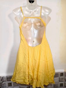 Defective piece Yellow Sundress