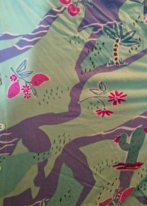 Patterned Short Sleeve Top