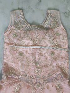 Blush Pink Embroidered Gown