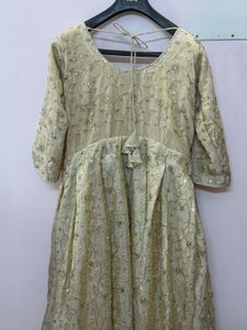 Elegant Handwork Anarkali with Dupatta