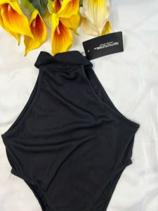 Chic Black Bodysuit
