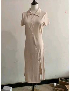 Polo Short Sleeve Dress .