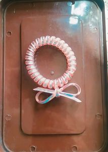 Spring Bow Hair tie/ Bracelet