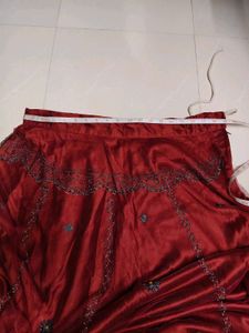 Ethnic stiched Ghaghra with unstich Blouse