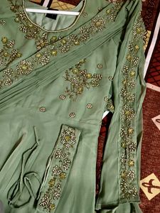 🫒🫒very elegant grapes colour festive gown