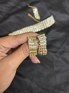 Sparkling Jewelry Set - Golden