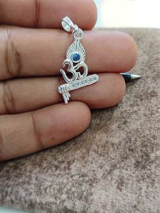 Pure Silver Om Locket