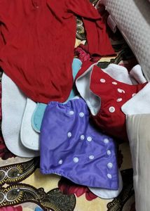 Baby Clothes,Cotton Diaper And Inner Pads