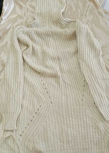 Cozy Knit Turtleneck Sweater dress