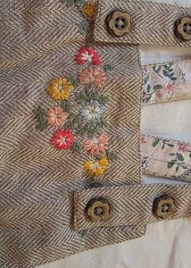 Floral Embroidered Jumpsuit