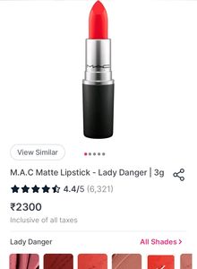 💄M.A.C Matte Lipstick - Lady Danger | 3g