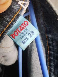 Y2K Boot Cut Denim Middle Rise