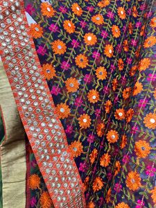 Silk Anarkali Dress With Heavy Dupatta