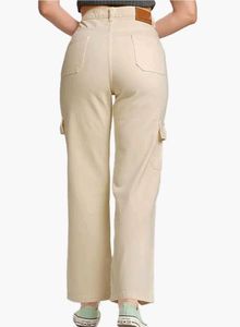 Beige Jeans